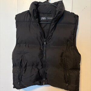Zara Black Vest – Size XS